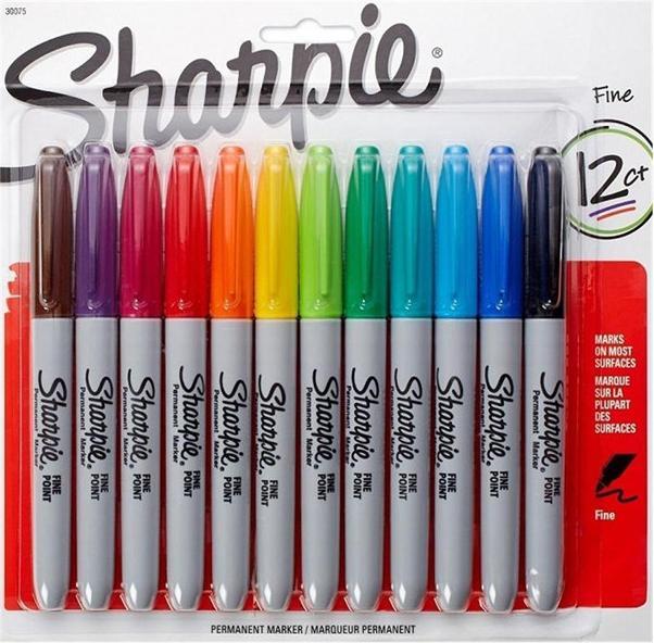 Produktbild Sharpie Permanent Marker (Farbig assortiert, 1 mm, 12 x)