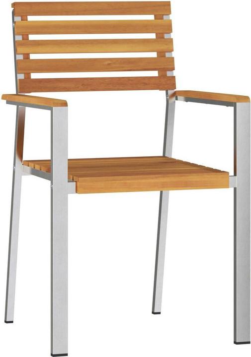 Actual product image vidaXL 3-piece garden dining set solid wood acacia