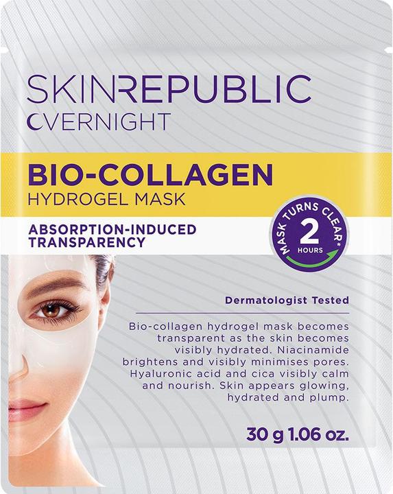 Image du produit Skin Republic Collagen Biocollagen Overnight Hydrogel Maske (30 ml)