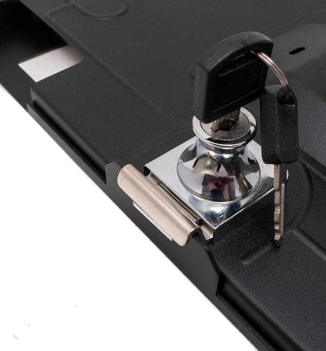 Productafbeelding System-S SYSTEMS Table stand 360 holder lockable for iPad Pro 105 2017 in black