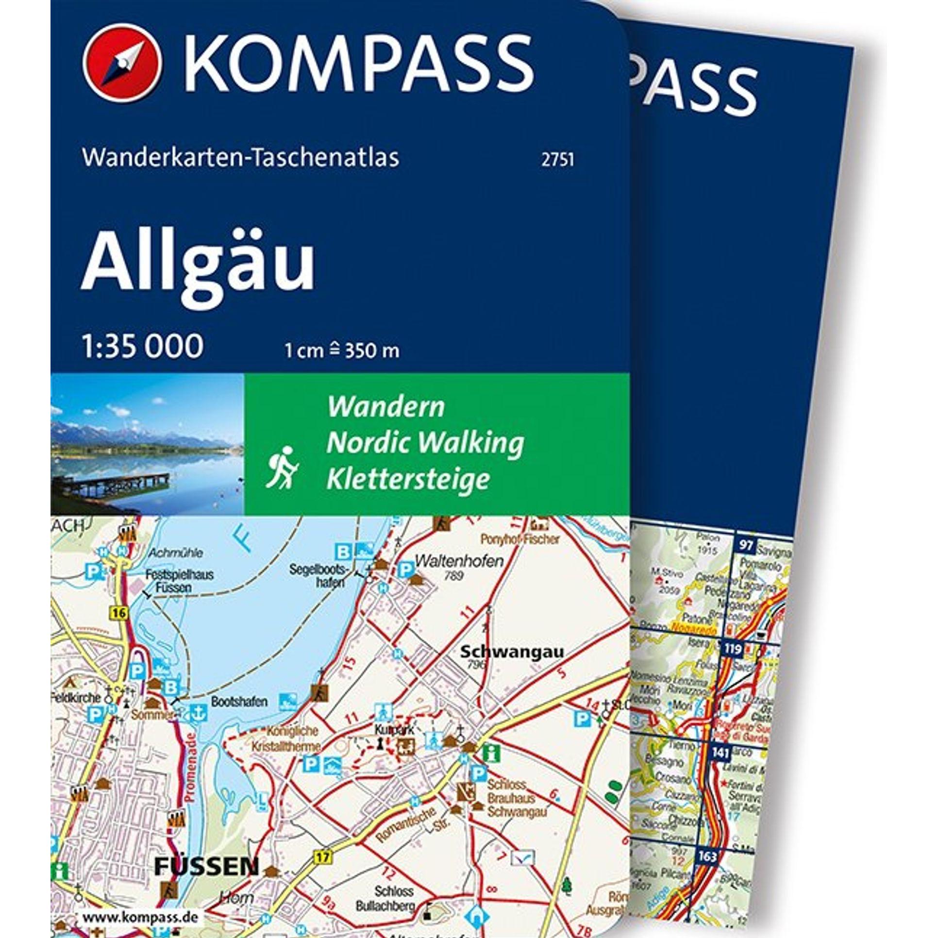 Allgäu 35000, Landkarte