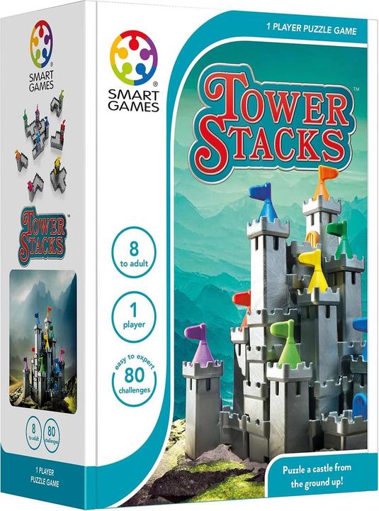 Smart Games Pile a torre (Francese, Inglese, Italiano, Tedesco, 1 Giocatori)