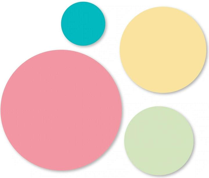Produktbild Sizzix Framelits Stanzschablonen-Set 4 PK Kreise 1 1/4", 2", 2 1/2" und 3 1/2"