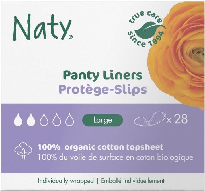Produktbild Naty Bio-Slipeinlagen Gross 28 Stück (1 x)