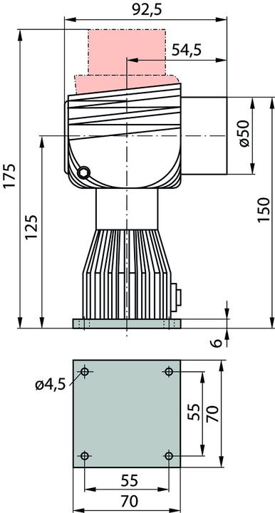 Produktbild Dormakaba Elektromagnete EM 500 H (Indoor)