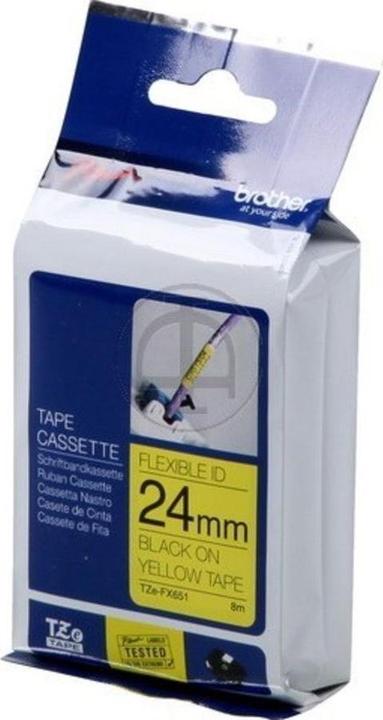 Produktbild Brother Tze-Fx651 (2.40 cm, Gelb)