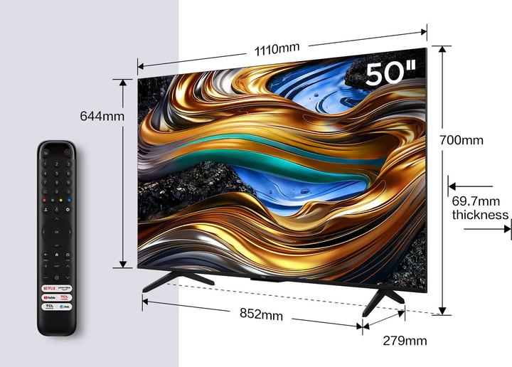Image du produit TCL 50P79B (50", P79B, LED, 4K, 2024)