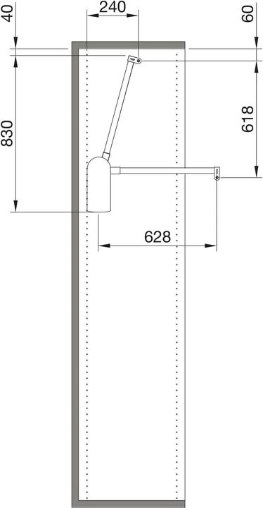 Produktbild Servetto Kleiderlifte ELETTRICO (1 Stk.)