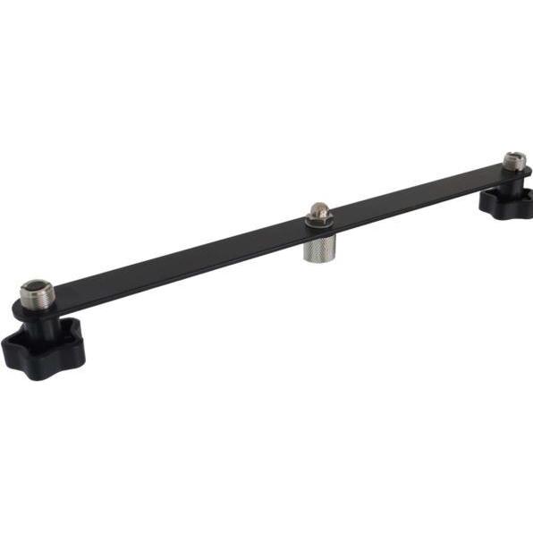Thumbnail - keepdrum STB01 Stereo-Schiene T-Bar mit Mikrofonständer, Mikrofonständer, Schwarz