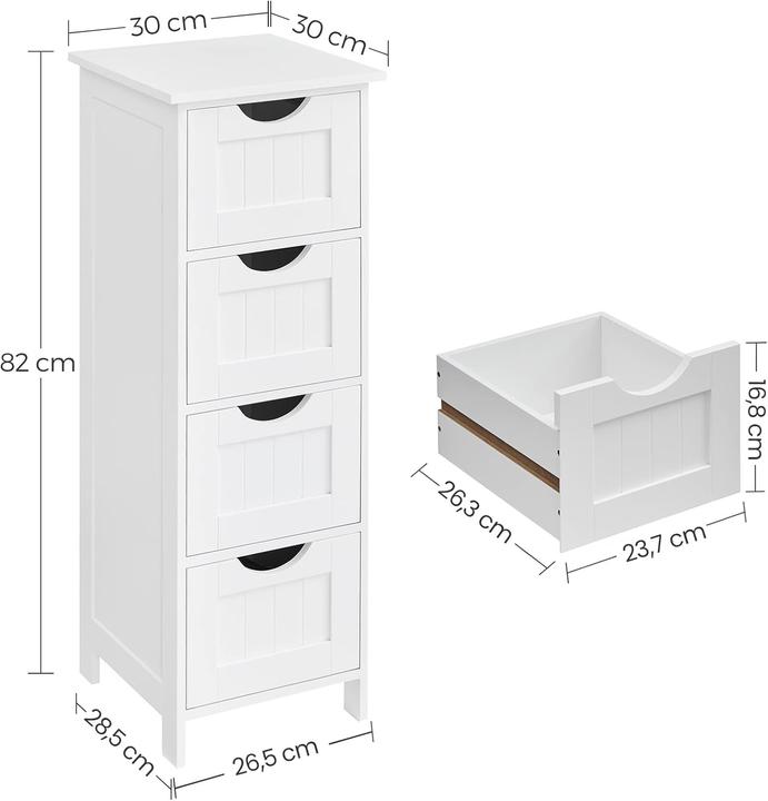 Image du produit Vasagle Felix (30 x 30 x 82 cm)