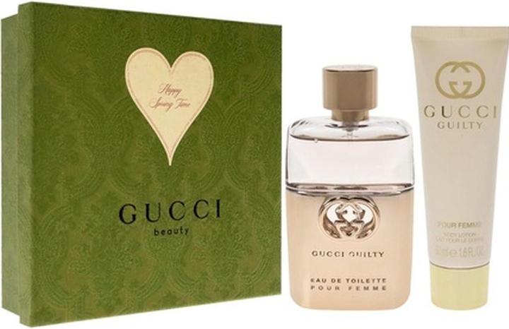Produktbild Gucci Guilty Pour Femme 2021 - EDT 50 ml + tÄ›lovÃ© mlÃ©ko 50 ml (Eau de Toilette, 50 ml)