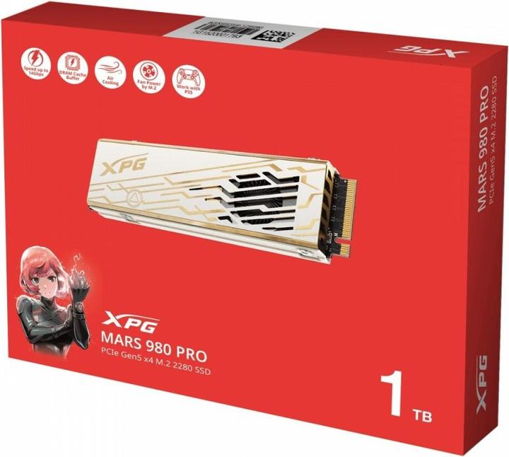 Actual product image Adata XPG MARS 980 Pro (1000 GB, M.2 2280)