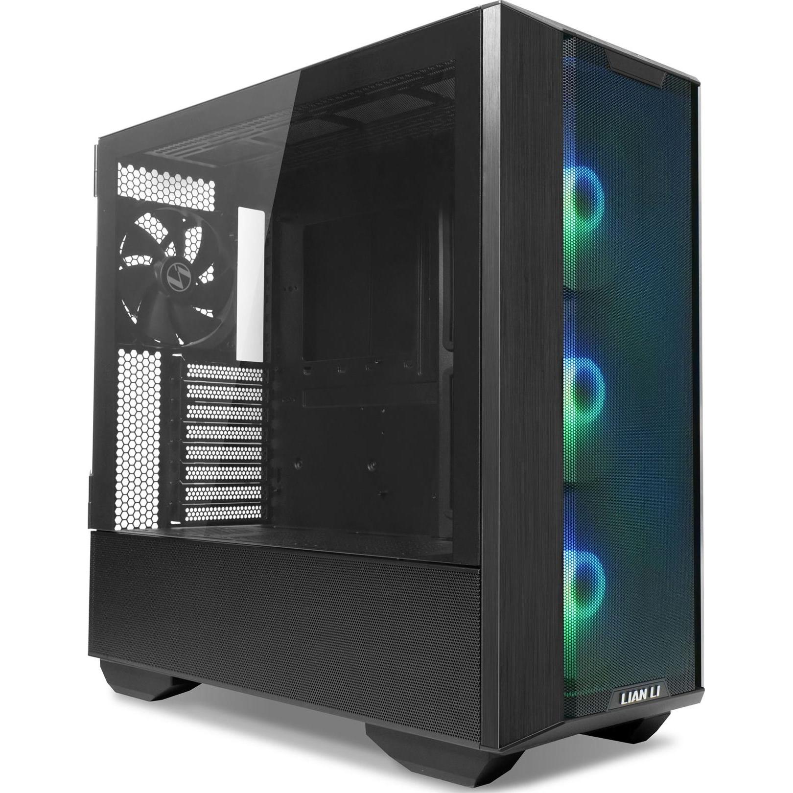 Lian-Li Lancool III RGB (Mini-ITX, ATX, mATX, E-ATX), PC Gehäuse, Schwarz