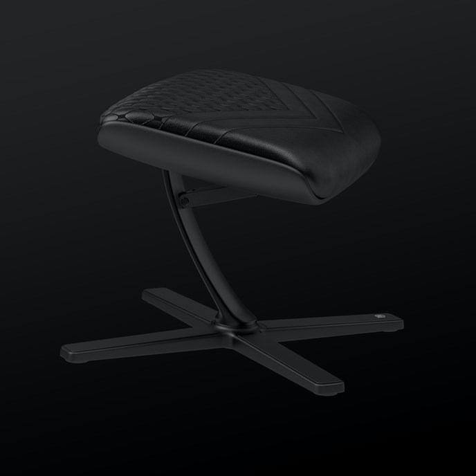 Image du produit noblechairs Repose-pieds en cuir véritable