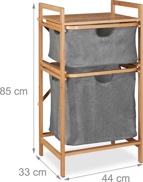 Produktbild Relaxdays Wäschekorbregal (47 l)