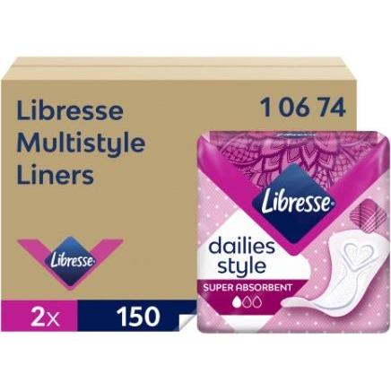 Antalis Wkładki Libresse Multistyle 10674 2x150pz/pak, Utensili pulizia