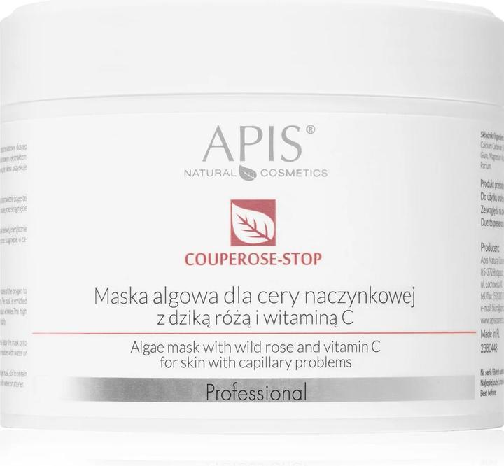 Produktbild Apis Natural Cosmetics Apis - Couperose-Stop algae mask for capillary skin with wild rose and vitamin C 100g (100 g)