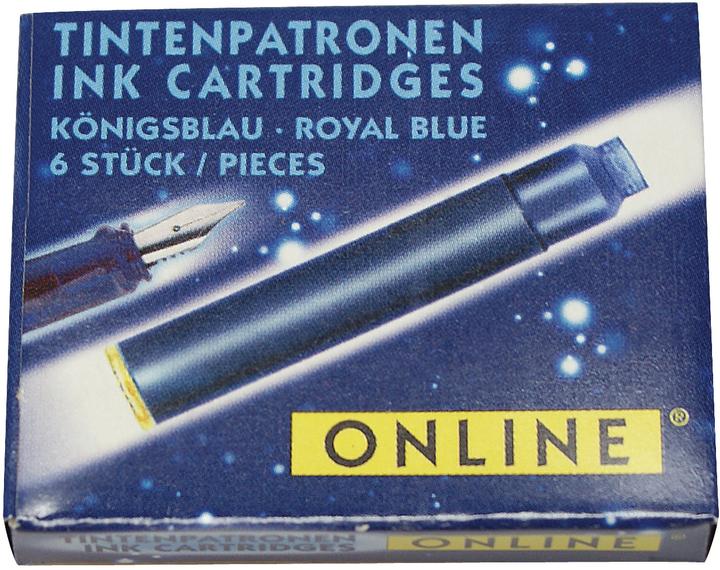 Image du produit Online Norme relative aux cartouches d'encre (12 pièce(s), Bleu roi)