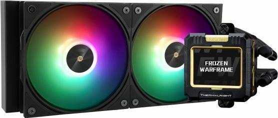 Produktbild Thermalright Frozen Warframe 240 Computer case, Processor All-in-one liquid cooler 12 cm Black 1...