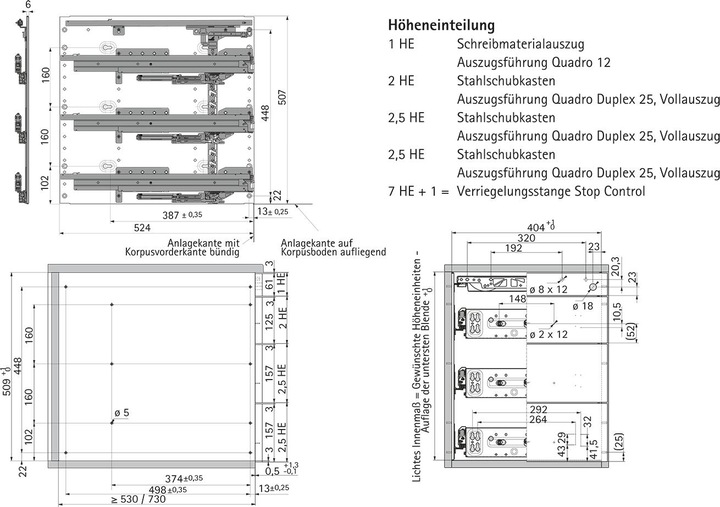 Immagine prodotto Hettich Set di montaggio rapido