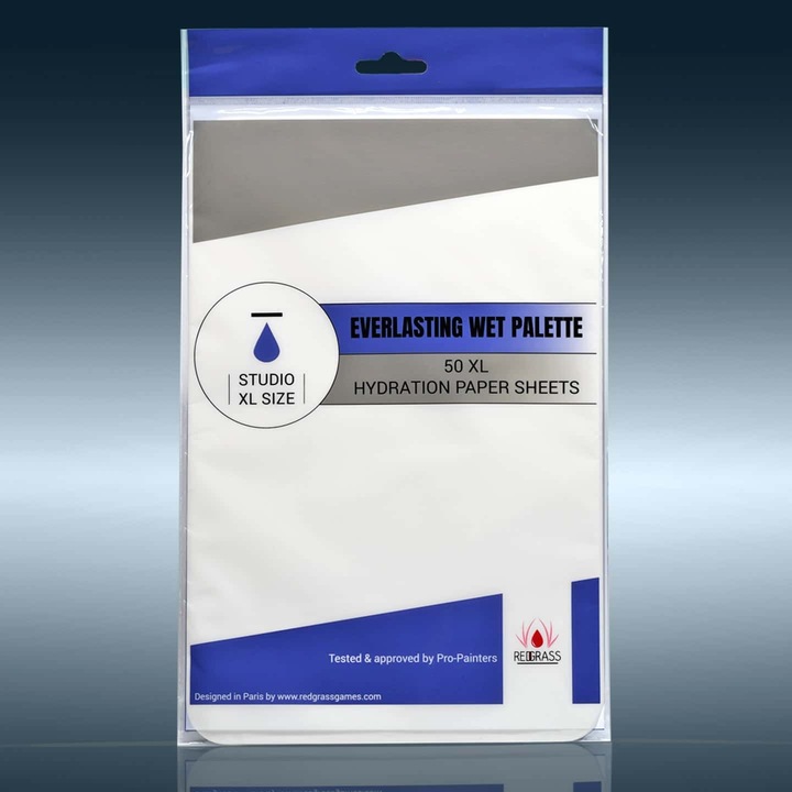 Image du produit Redgrass RED-WPSP16 - Outils de peinture : feuilles de papier d'hydratation pour Studio XL