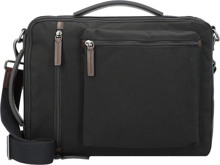 Actual product image Fossil Buckner briefcase 34 cm laptop compartment