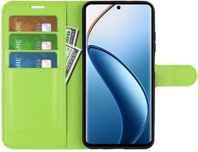 Image du produit MU Classic Série de couvertures de livres en cuir Litchi (Realme 12)