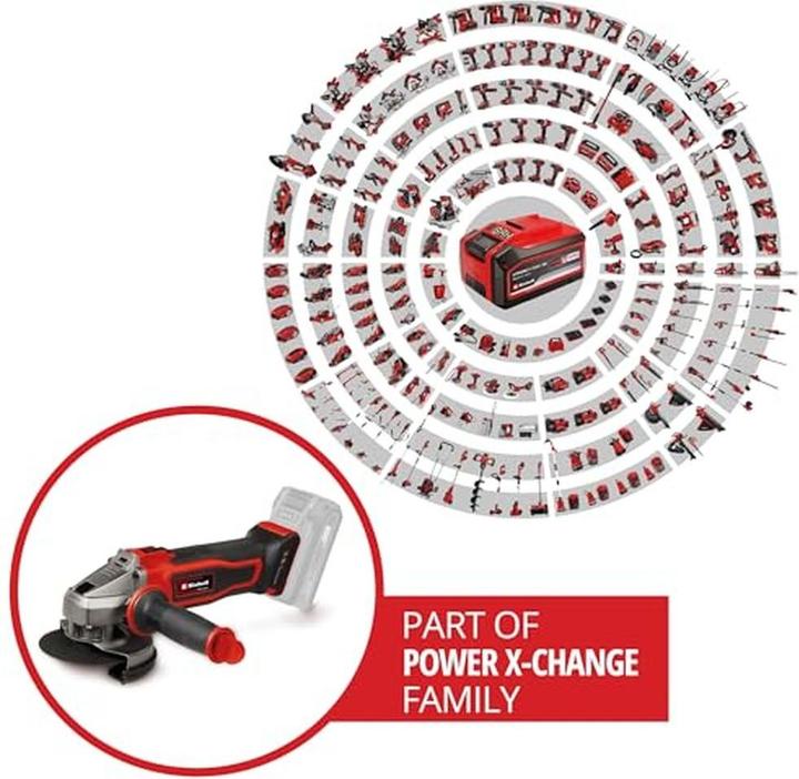 Actual product image Einhell TE-AG 18/115-2 Li (115 mm)