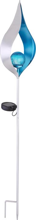 Actual product image Globo Solar light silver 1xLED (IP44)