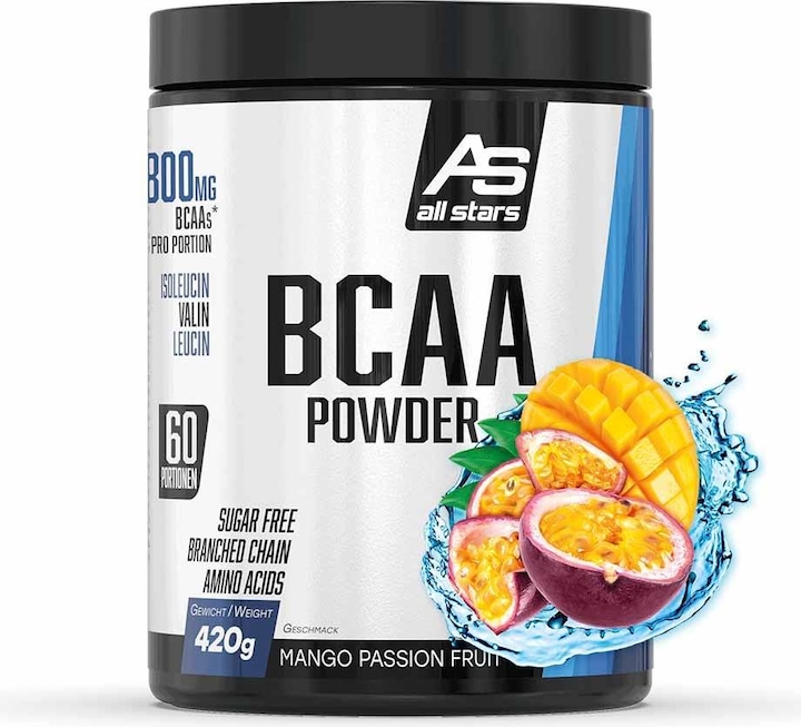 Actual product image All Stars BCAA Powder (Mango, Passion fruit, 1 pcs., 420 g)