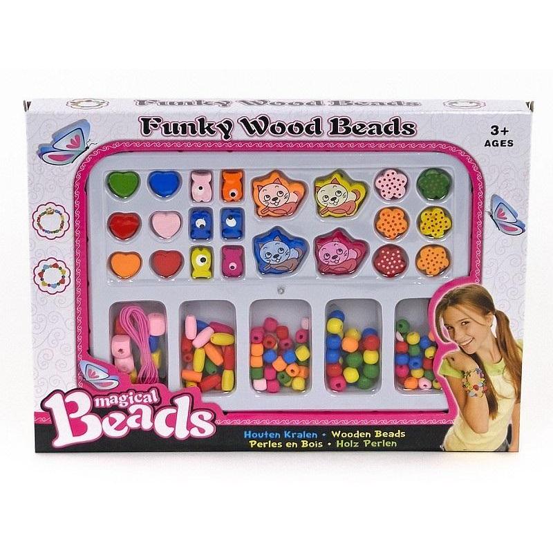 Adar Set aus Holzperlen