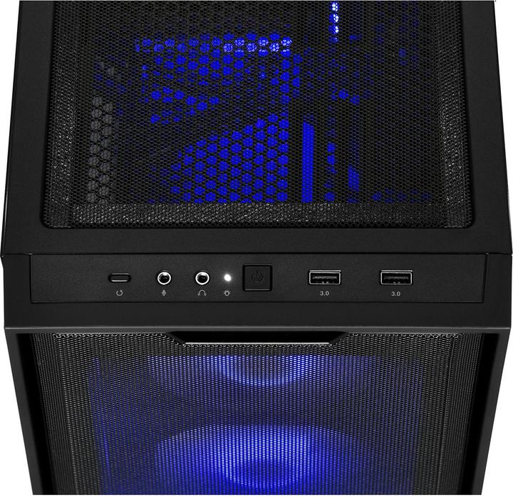 Produktbild Actina 5901443335832 PC Mini Tower AMD Ryzen??? 5 5600 DDR4-SDRAM SSD AMD Radeon RX 7600 Black (1000 GB, 16 GB, AMD Ryzen 5 5600, Radeon RX 7600)