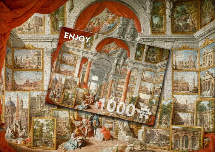 Immagine prodotto Enjoy Puzzle ENJOY-1119 - Paolo Panini: Vedute di Roma moderna, puzzle, 1000 pezzi (1000 pezzi)