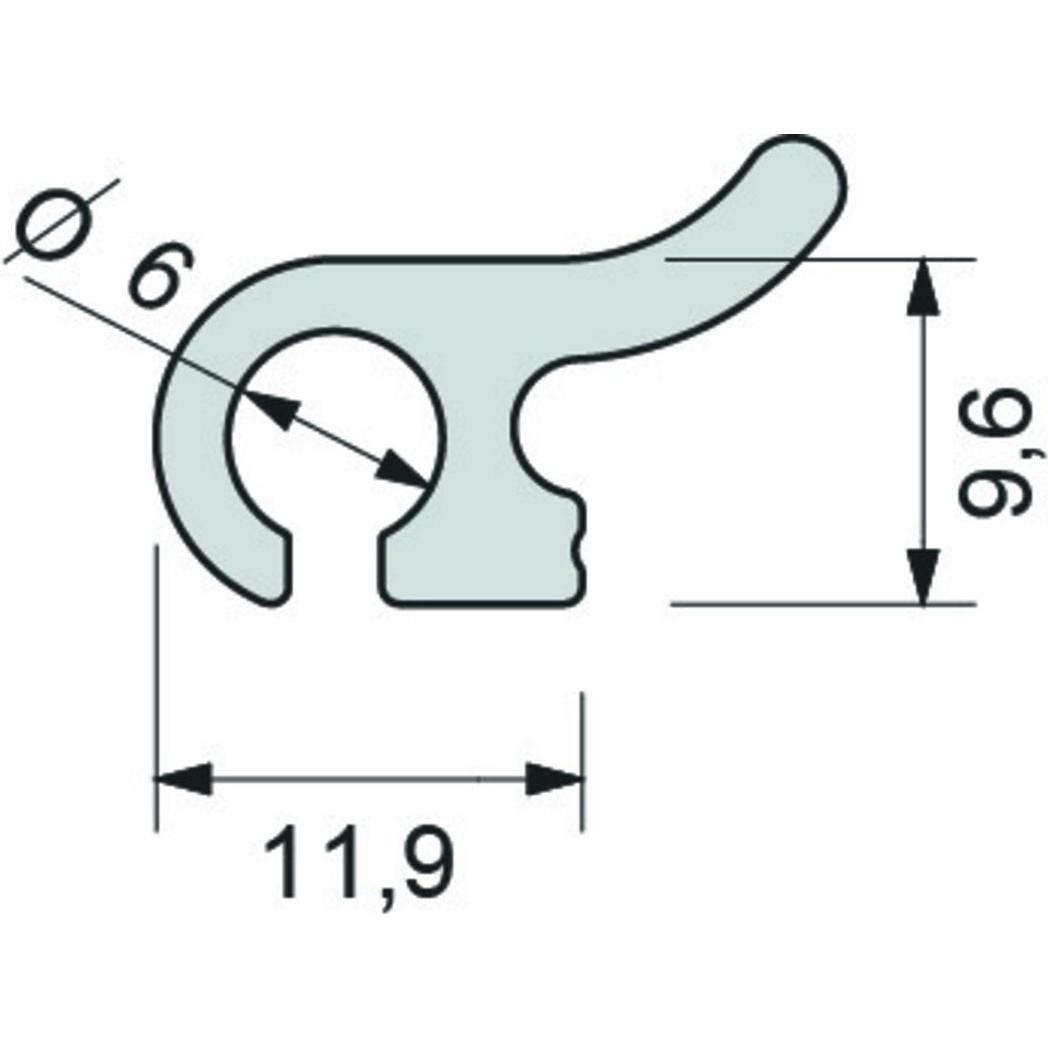 Thumbnail - OK-Line, Möbelausstattung, Führungsleiste für Flaschenhalter Wall System (1 Stk.)