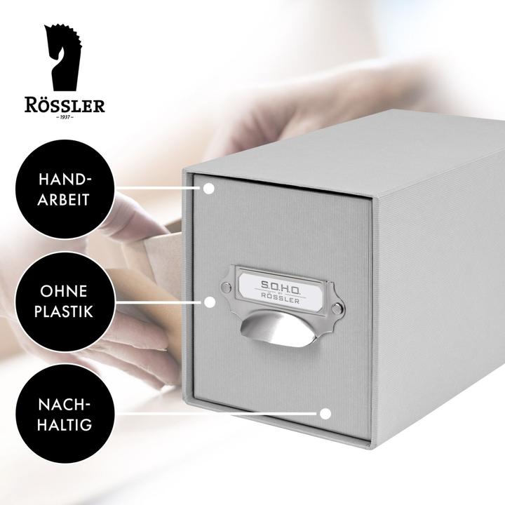 Produktbild Rössler CD-Schubladenbox Soho stone