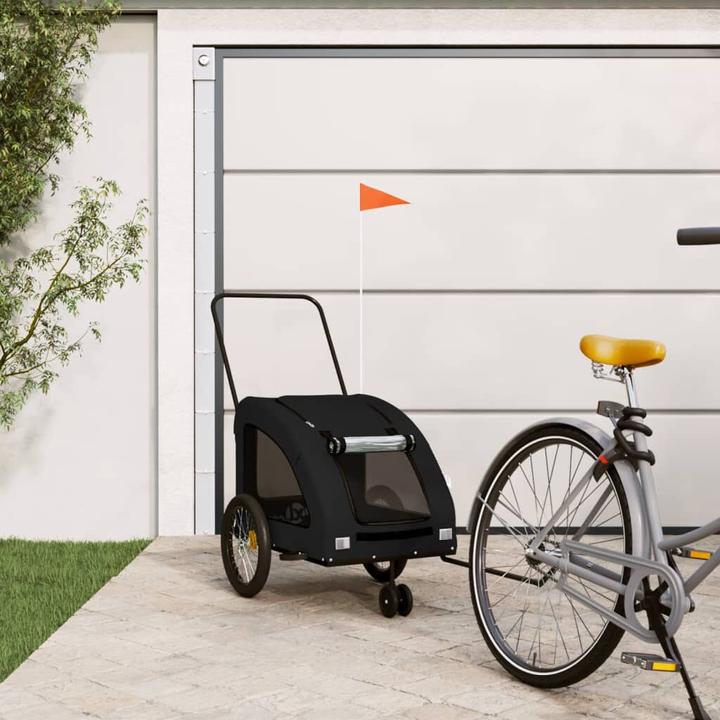 Produktbild vidaXL Fahrradanhänger Hund