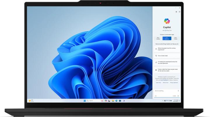Actual product image Lenovo ThinkPad T14s Gen 5 (14", Intel Core Ultra 7 155U, 32 GB, 1000 GB, DE)