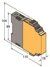 Produktbild Turck Isolating switching amplifier 2-channels