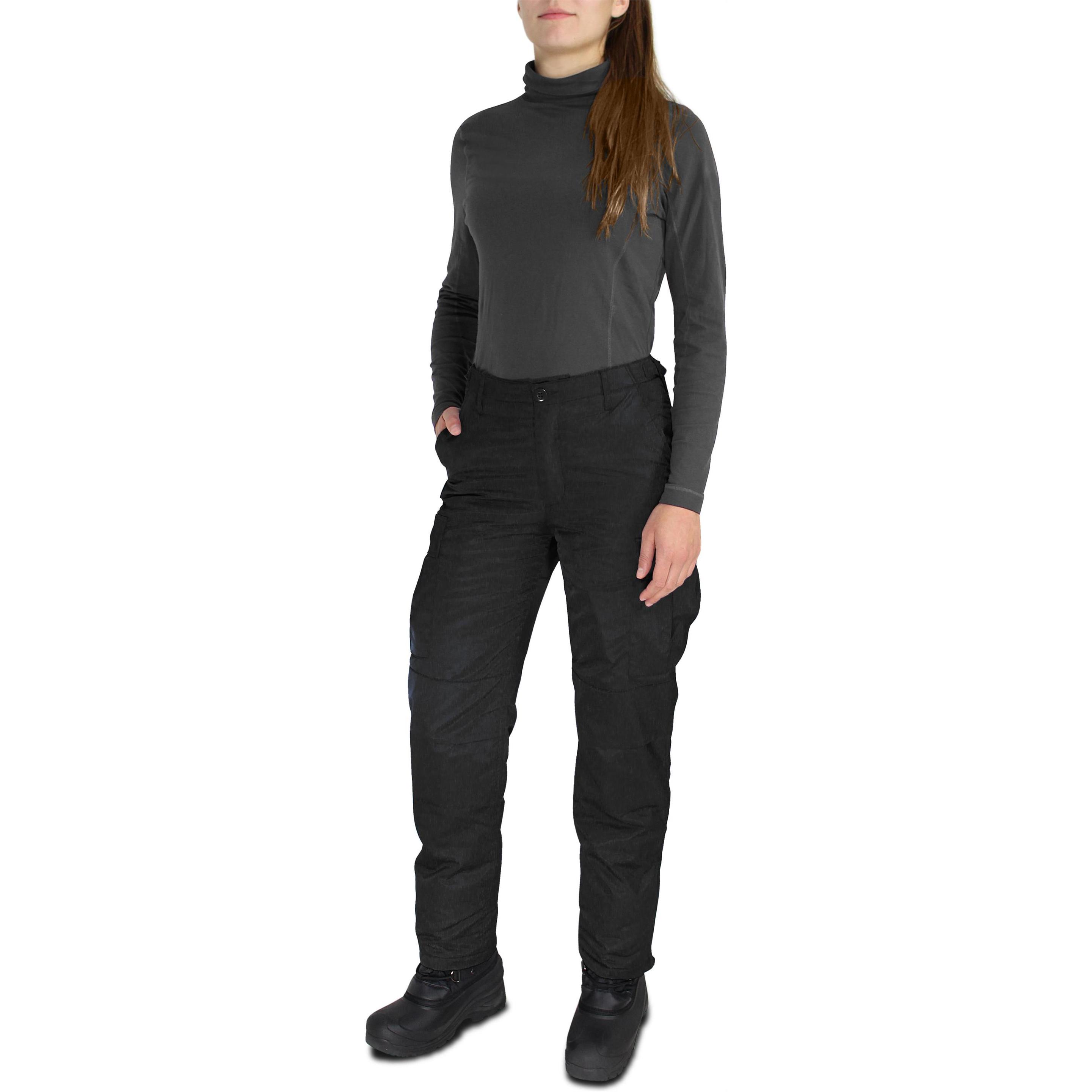 Normani, Damen, Skihosen, Damen Thermo-Winterhose Yerupaja (L), Schwarz, L