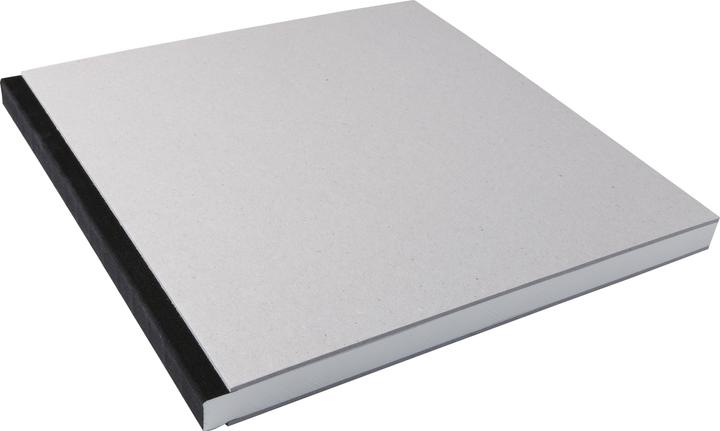 Actual product image Kunst&Papier Sketchbook gray cardboard bound (29 x 29 cm, Hardcover)