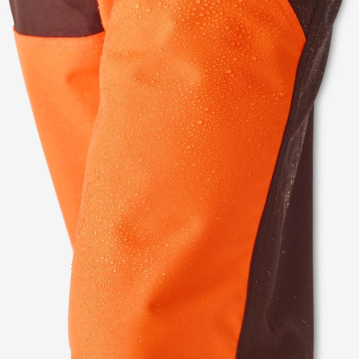 Produktbild Solognac Jagdhose Regenhose Renfort 500 orange/braun (L)