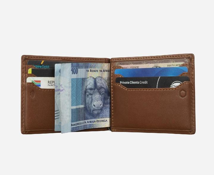 Actual product image Jekyll & Hide Leather Money Clip Wallet