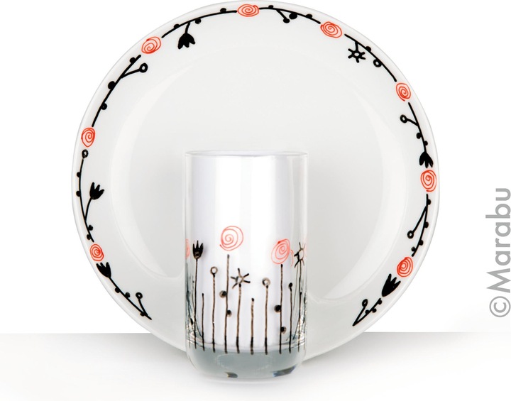 Actual product image Marabu Porcelain und Glas Painter (Gold, 2 mm, 1 x)