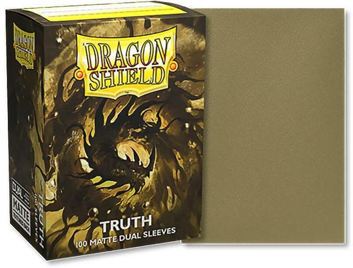 Actual product image Arcane Tinman Dragon Shield Dual Matte Sleeves (x100) - Truth