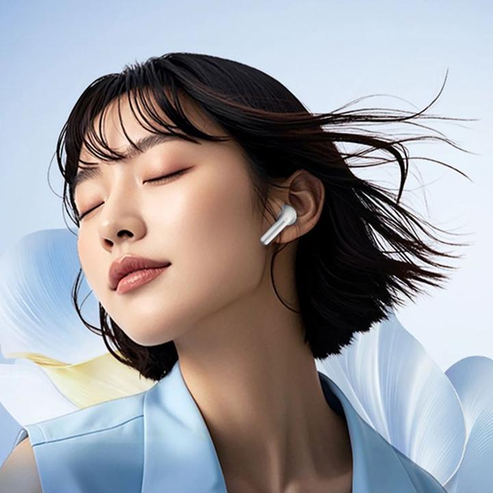 Actual product image QCY TWS Ailybuds E10 QT35 Headphones (white) (4.50 h, Wireless)