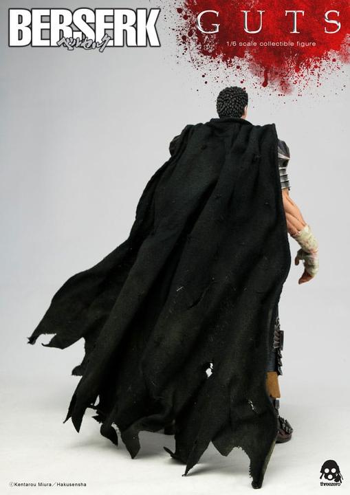 Actual product image ThreeZero Berserk figurine 1/6 Guts (Black Swordsman) 32 cm