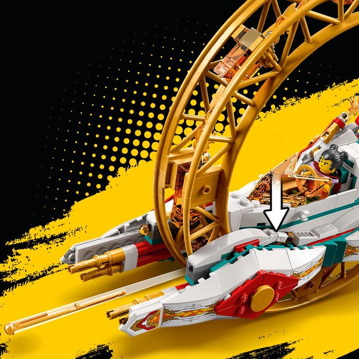 Actual product image LEGO Monkie Kid Nezha's Fire Hoop (80034, LEGO Monkie Kid)