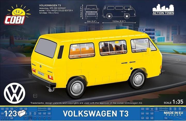 Produktbild Cobi COBI-24634 - 140 PCS VOLKSWAGEN 24634 TRANSPORTER III 1979