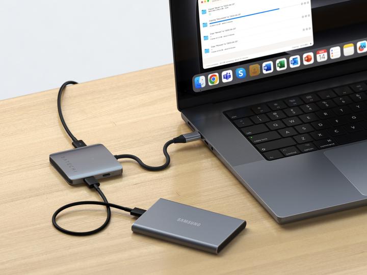 Image du produit Satechi ST-H4CPDM (USB-C, 4 Ports)