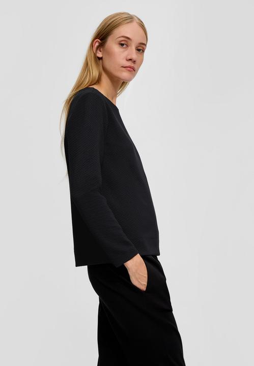 Image du produit s.Oliver Sweatshirt Jacquard-Pullover aus Viskosemix (38)